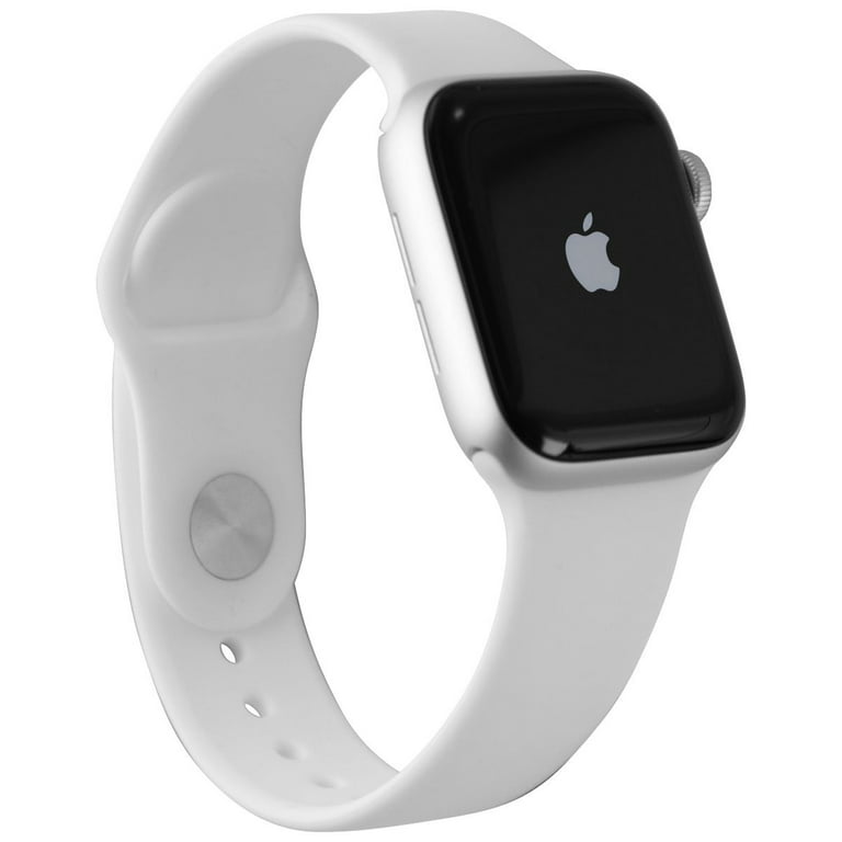 Apple Watch SE (2nd Gen) GPS 40mm Silver Aluminum Case with White Sport  Band - S/M 