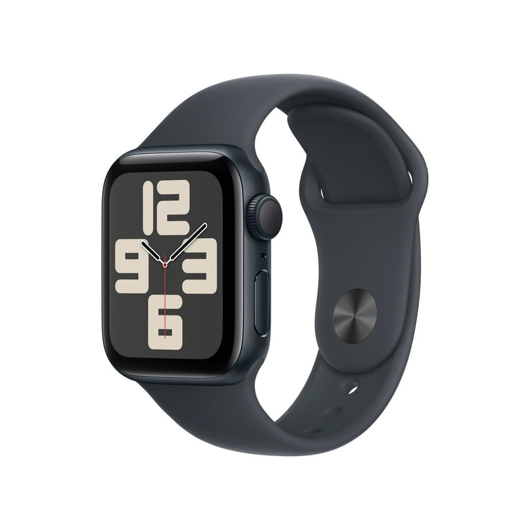 Apple Watch SE 2nd Gen GPS 40mm Smartwatch with Midnight Aluminum Case and Midnight Sport Band M L Walmart