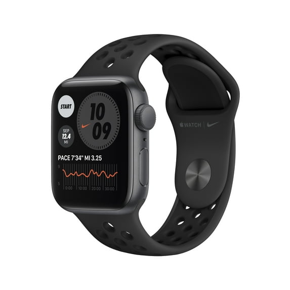 Apple Watch SE (GPS) 40mm Space Gray Aluminum Case with Anthracite/Black Nike Sport Band