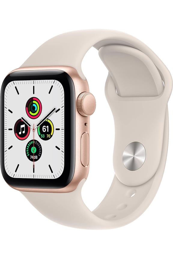 Pre-Owned Apple Watch SE (GPS) Cellular 40mm Gold Aluminum Case with Sport Band