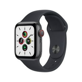 Apple Watch Nike SE 1st Gen GPS 40mm Silver Aluminum Case Pure Platinum Black Regular Sport Band Walmart