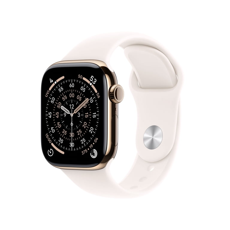 Apple, Smartwatch, Series 11 GPS + Cellular 42mm, Gold Titanium