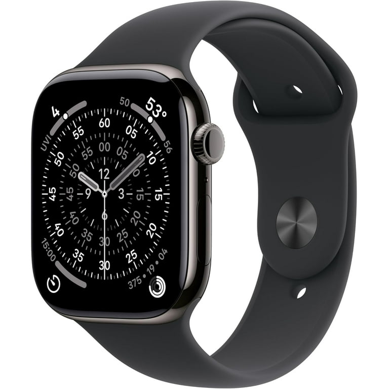 Apple Watch Series 11 GPS + Cellular 42mm Slate Titanium Case with