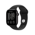 thumbnail image 1 of Apple Watch Series 12 GPS 42mm Black Aluminum Case with Black Sport Band - M/L, 1 of 11