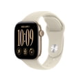 thumbnail image 1 of Apple Watch Series 12 GPS 42mm Light Gold Aluminum Case with Sand Sport Band - S/M, 1 of 11