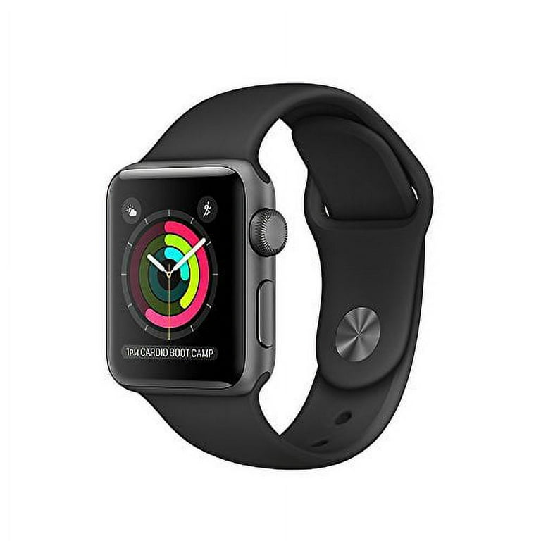 Apple Watch Series 2 38MM Space Gray Aluminum Case Black Apple Watch Series 2 38MM Space Gray Aluminum Case Black