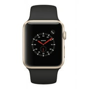Pre-Owned Apple Watch Series 2 - 38mm, WiFi - Gold with Black Sport Band - Used