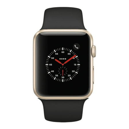 Pre-Owned Apple Watch Series 2 - 38mm, WiFi - Gold with Black Sport Band - Used