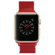 Restored Apple Watch Series 2 - 38mm, WiFi - Gold with Red Milanese Loop (Refurbished)