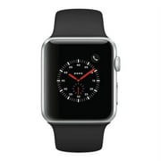 Pre-Owned Apple Watch Series 2 - 38mm, WiFi - Silver with Black Sport Band - Used