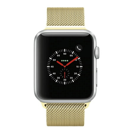 Apple Watch Series 2 - 38mm, WiFi - Silver with Silver Milanese Loop - Scratch & Dent