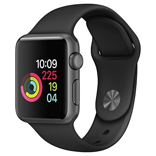 Apple Watch Series 2, 42mm Aluminum Case with Black Band Apple Watch Series 2, 42mm Aluminum Case with Black Band
