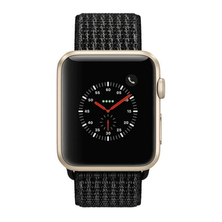 Pre-Owned Apple Watch Series 2 - 42mm, WiFi - Gold with Black Sport Loop - Used
