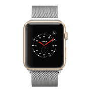 Pre-Owned Apple Watch Series 2 - 42mm, WiFi - Gold with Silver Milanese Loop - Used