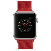 Pre-Owned Apple Watch Series 2 - 42mm, WiFi - Silver with Red Milanese Loop - Used