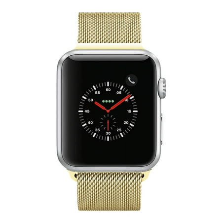 Pre-Owned Apple Watch Series 2 - 42mm, WiFi - Silver with Silver Milanese Loop - Used