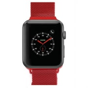 Pre-Owned Apple Watch Series 2 - 42mm, WiFi - Space Gray with Red Milanese Loop