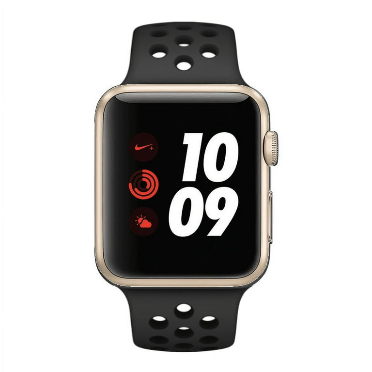 Apple Watch Series 3, 38MM, GPS + Cellular, Gold Aluminum Case
