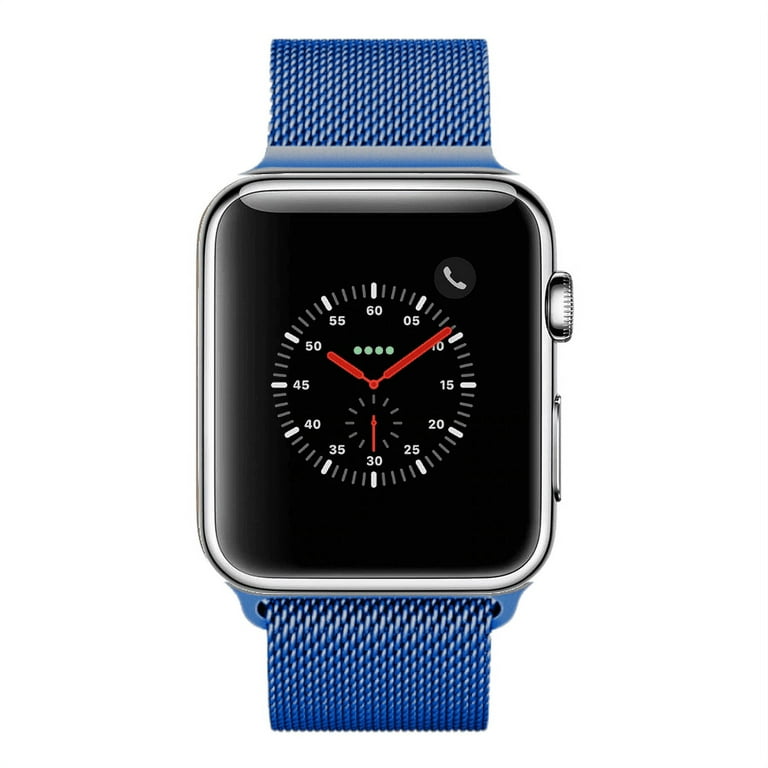 Apple watch series 3 stainless steel case with milanese loop best sale