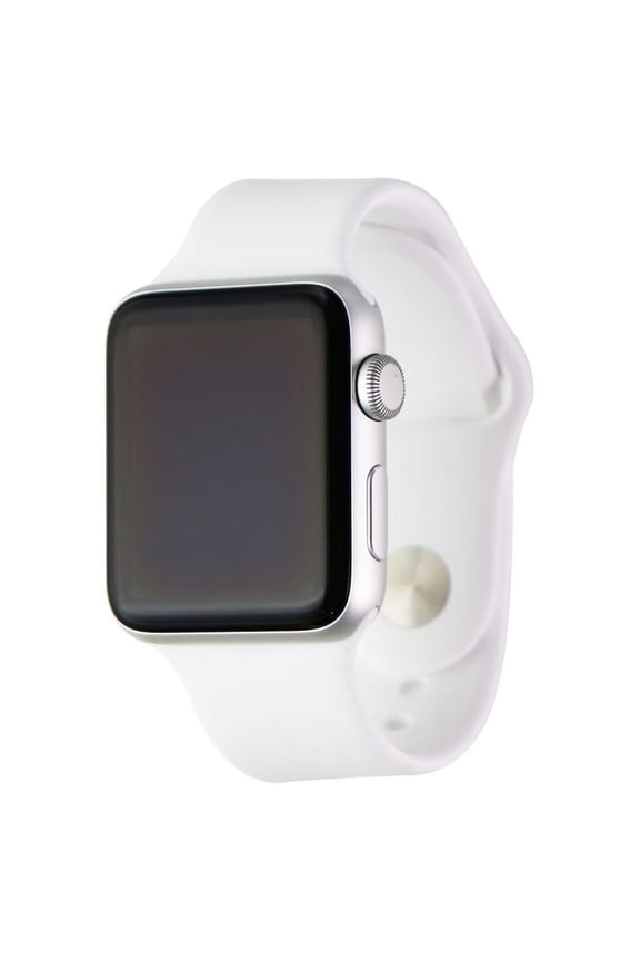 Pre-Owned Apple Watch Series 3 (A1859) 42mm (GPS) Silver Aluminum Case / White Sport Band