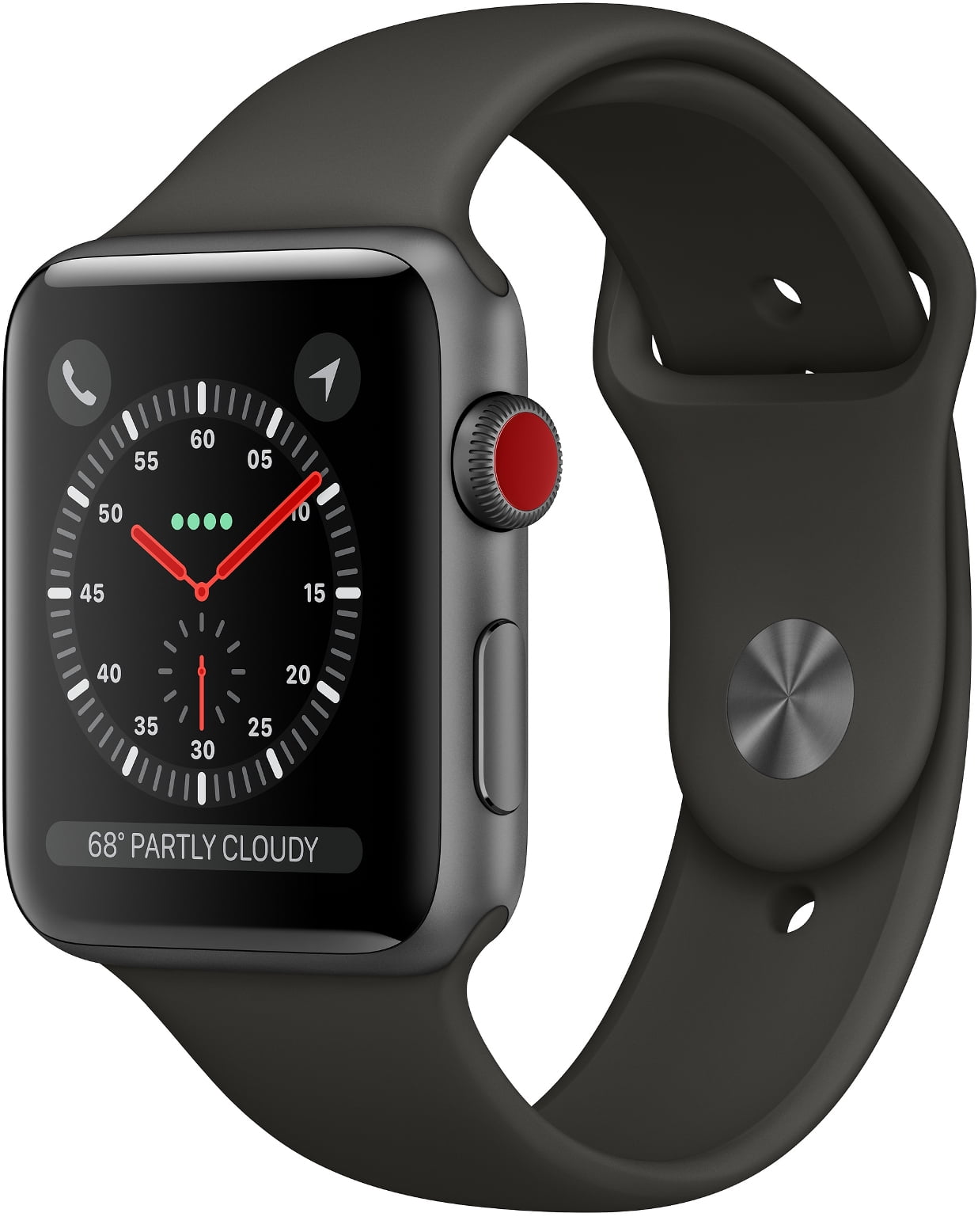 Apple Watch Series 3 GPS, 42mm Space Gray Aluminum Case with