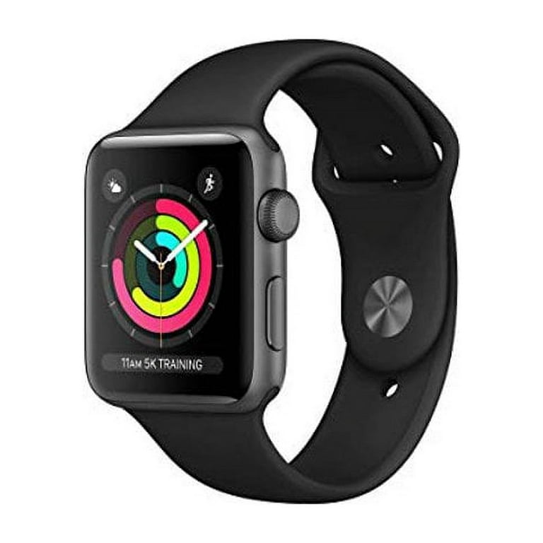 Apple Watch Series 3 (GPS, 42MM) - Space Gray Aluminum Case with 