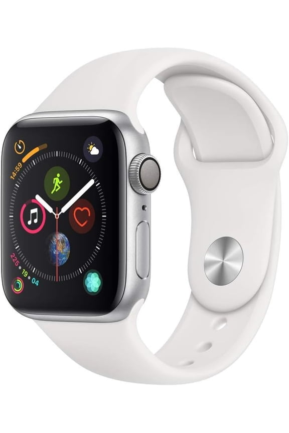 Pre-Owned Apple Watch Series 4 44mm GPS + Cellular Nike Edition Aluminum Case, Silver
