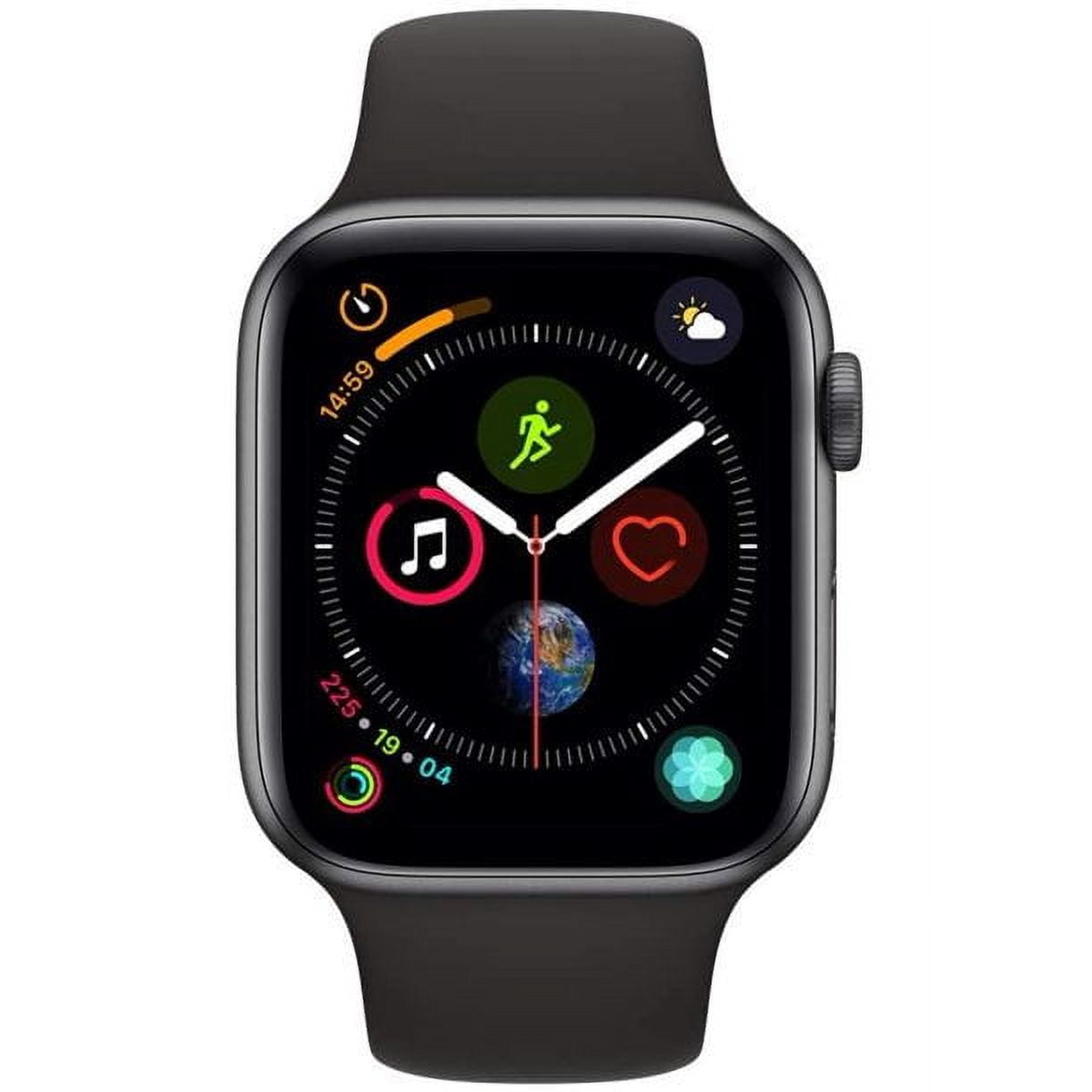 Apple Watch Series 4 - 44mm GPS Only, Space Gray Aluminum Case ...