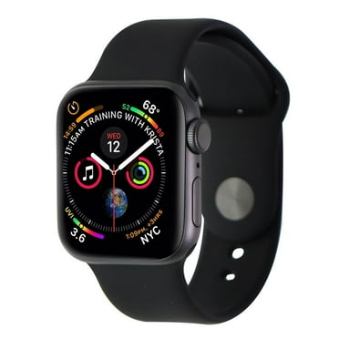 Pre-Owned Apple Watch Series 4 (A1977) GPS Only 40mm Space Gray Aluminum/Black Sport Band