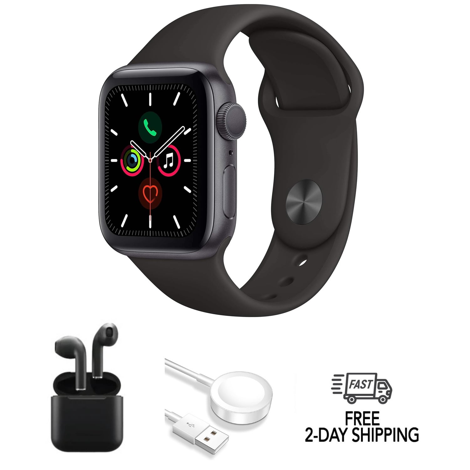 Pre-Owned Apple Watch Series 4, Smart Watch, Aluminum, GPS +