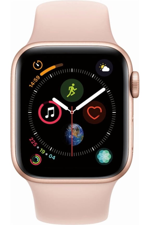 Pre-Owned Apple Watch Series 4 (GPS) 40mm Gold Aluminum Case with Pink Sand Sport Band