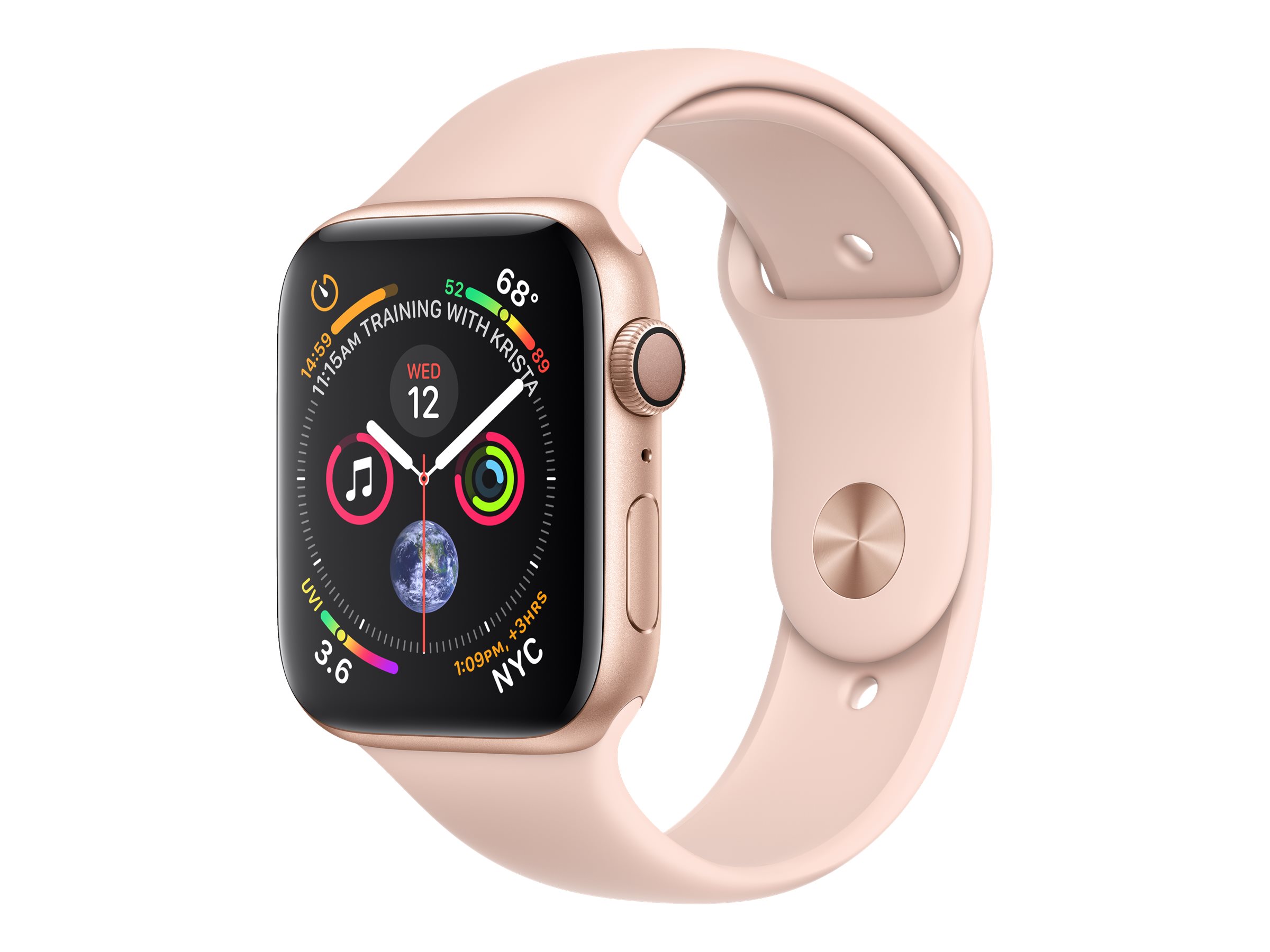 Apple Watch - レア ゴールドステンレス Apple Watch Series 4 40mm Apple Watch Series 4 (GPS) 40mm Gold Aluminum Case with Pink