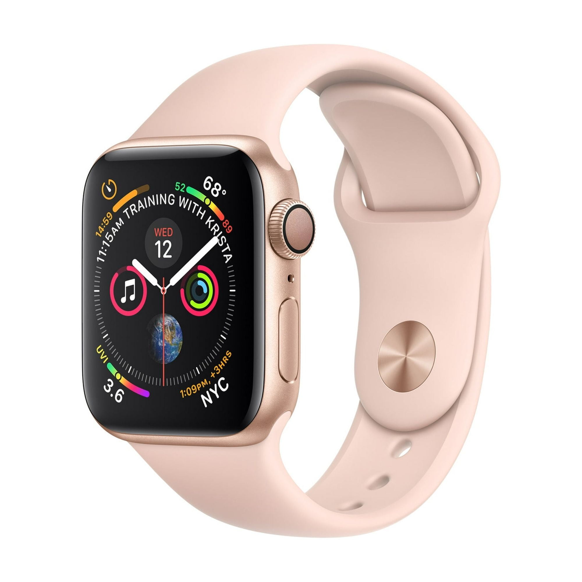 Apple Watch Series 4 GPS 40mm, Sport Band, Gold Aluminum Apple Watch Series 4 GPS 40mm, Sport Band, Gold Aluminum