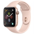 thumbnail image 1 of Pre-Owned Apple Watch Series 4 44mm - GPS - Gold - Pink Sport Band, 1 of 1