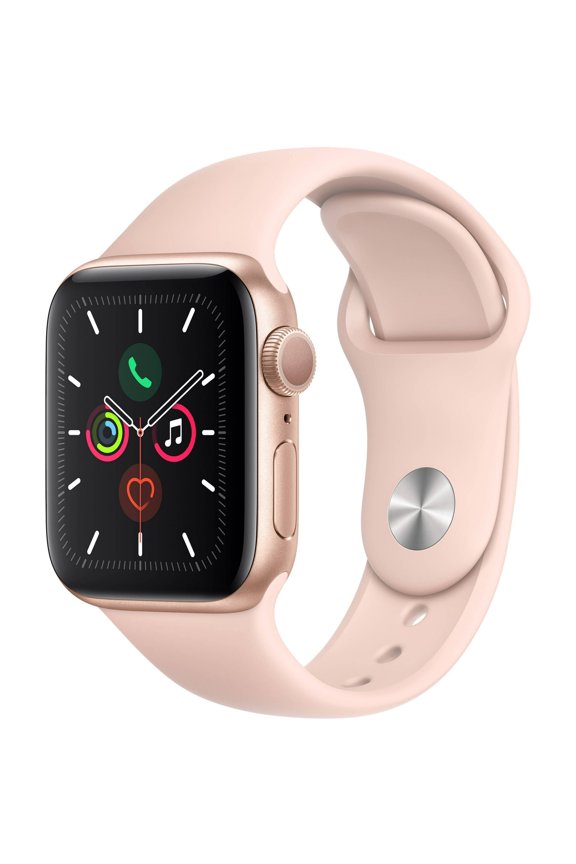 Pre-Owned Apple, A1978, Watch Series 4, (GPS), Fall detection, Gold Aluminum Case with Gold Sport Band/44mm , 1 Each