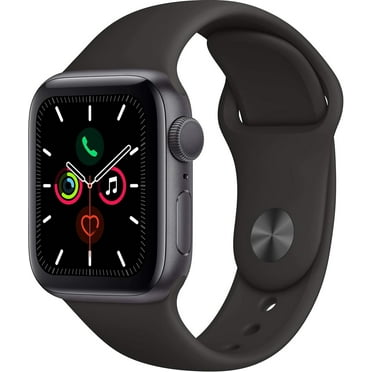 Pre-Owned Apple Watch Series 4 (GPS) 44mm Space Gray Aluminium Case with Black Sport Band, (Scratch and Dent)