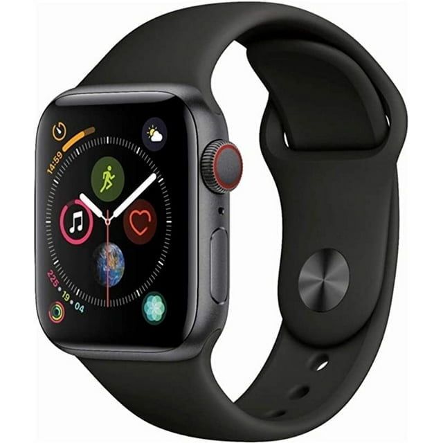 Apple Watch - Apple Watch Series 4  40mm グレイアルミ ブラック Apple-Watch-Series-4-GPS-