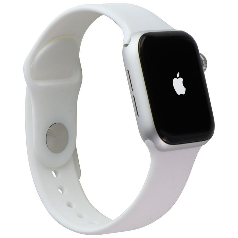 Pre Owned Apple Watch Series 5 40mm GPS LTE Silver White Sport A2094 Walmart