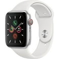 PreOwned Apple Watch Series 5 44mm GPS + Cellular, Titanium Case White