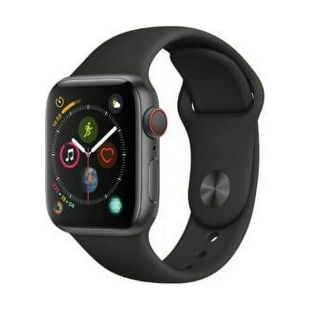 Pre-Owned Apple Watch Series 5 GPS 44 mm Space Gray Aluminium Black Sport Band ( )