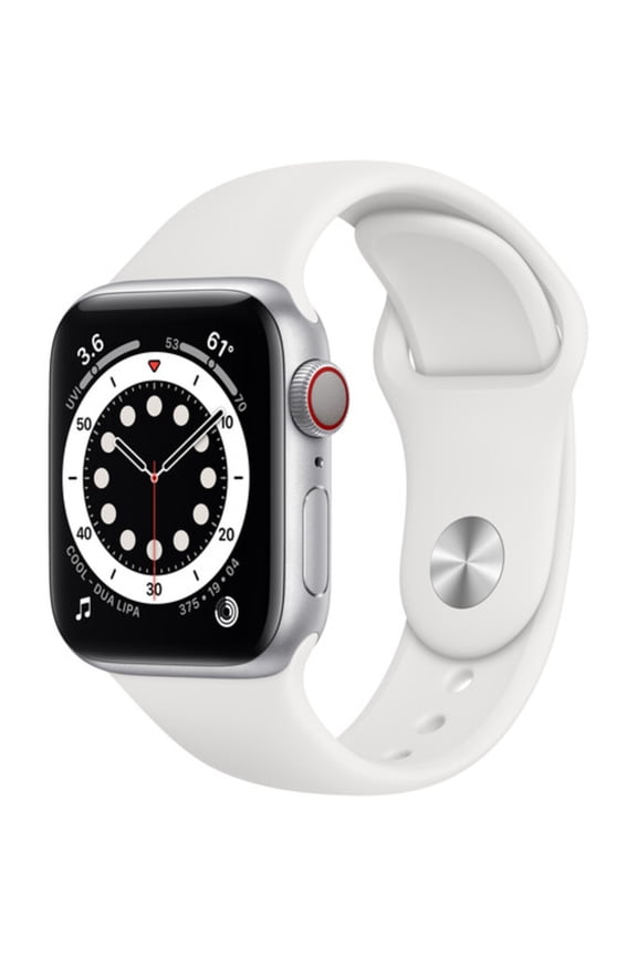 Pre-Owned Apple Watch Series 6 44mm GPS + Cellular Smart Watch, 10 Hour Battery Life, 1 Each