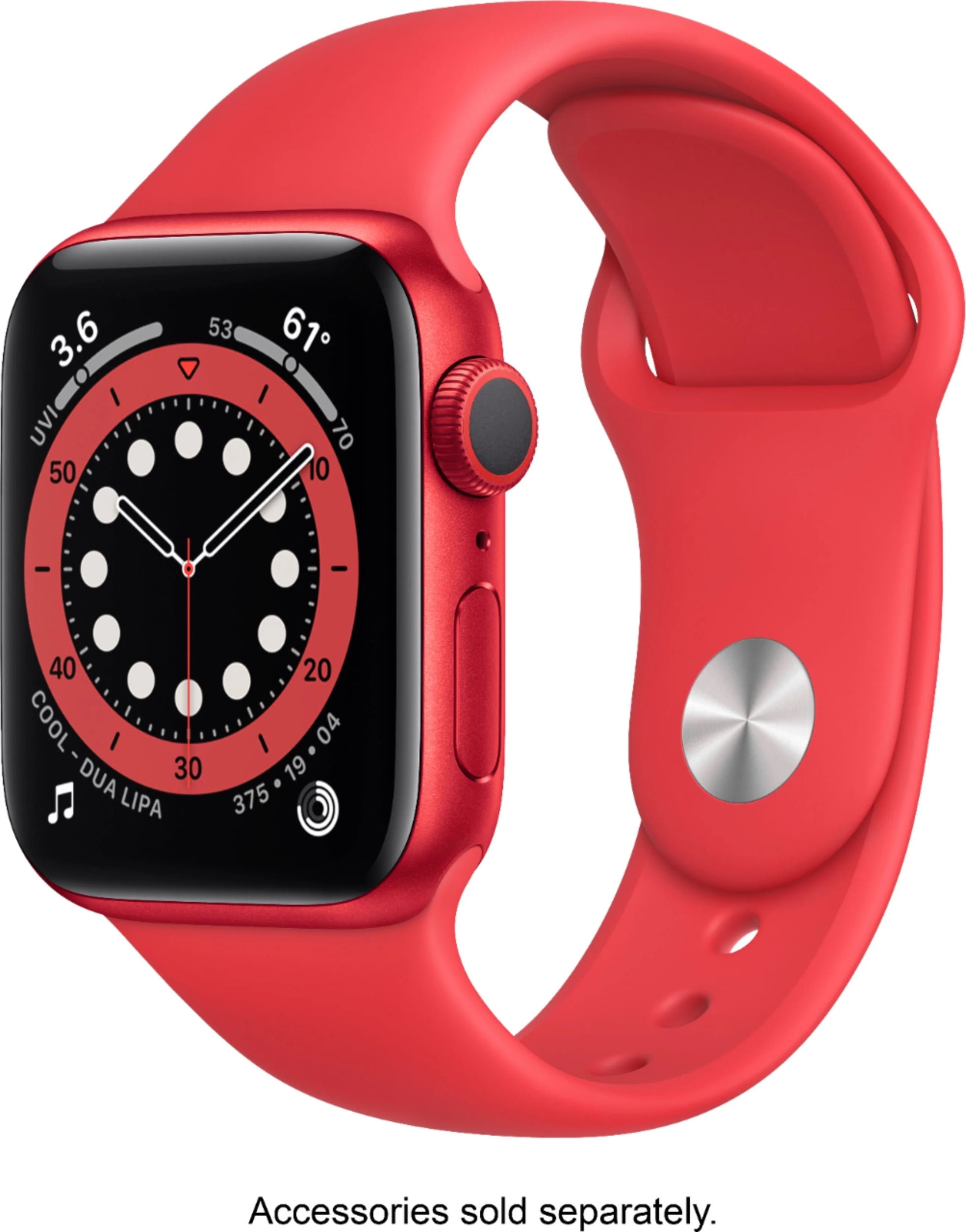 Apple Watch Series 6 GPS 44mm PRODUCT RED Aluminum Case with
