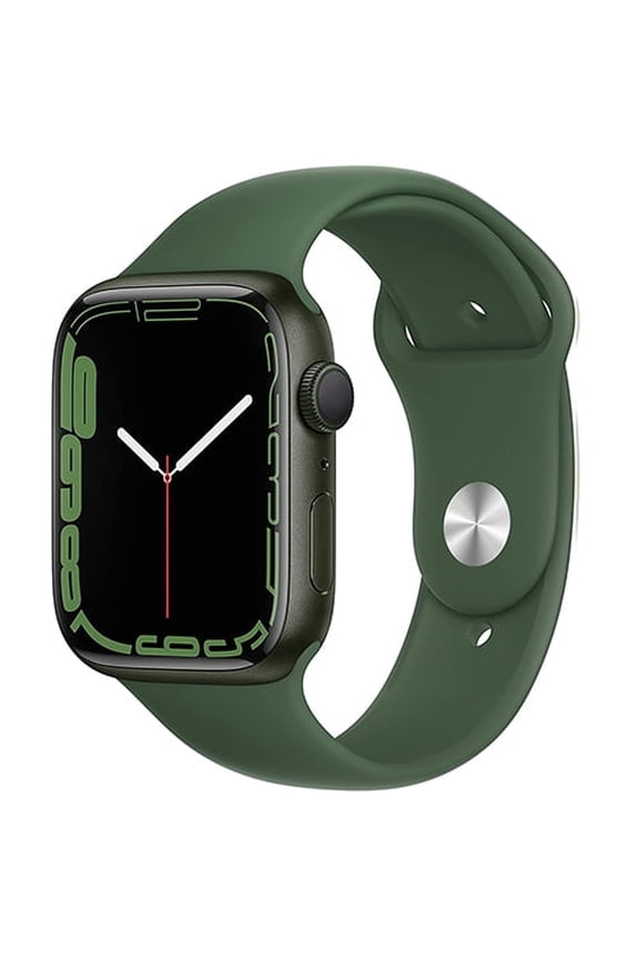 Pre-Owned Apple Watch Series 7 41mm GPS Aluminum Case, Green Sport Band