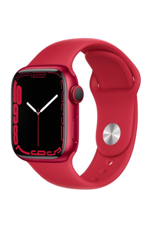 Pre-Owned Apple Watch Series 7 41mm GPS + Cellular (PRODUCT)RED Aluminum Case - (PRODUCT)RED Sport Band