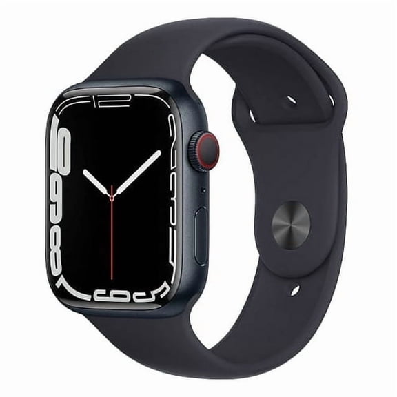 Pre-Owned Apple Watch Series 7 45mm GPS + Cellular Smart Watch GPS with 18 Hour Battery Life, 1 Pound