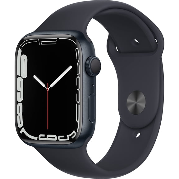 Pre-Owned Apple Watch Series 7 45mm GPS Midnight Aluminum Case - Midnight Sport Band Fair