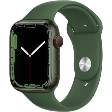 Pre-Owned Apple Watch Series 7 (A2475) GPS   Cellular - 41mm Green Alu / Clover Sp Band