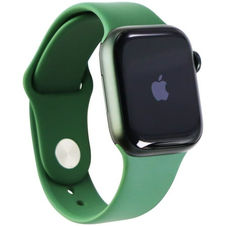Pre-Owned Apple Watch Series 7 (A2475) GPS   Cellular - 41mm Green Alu / Clover Sp Band