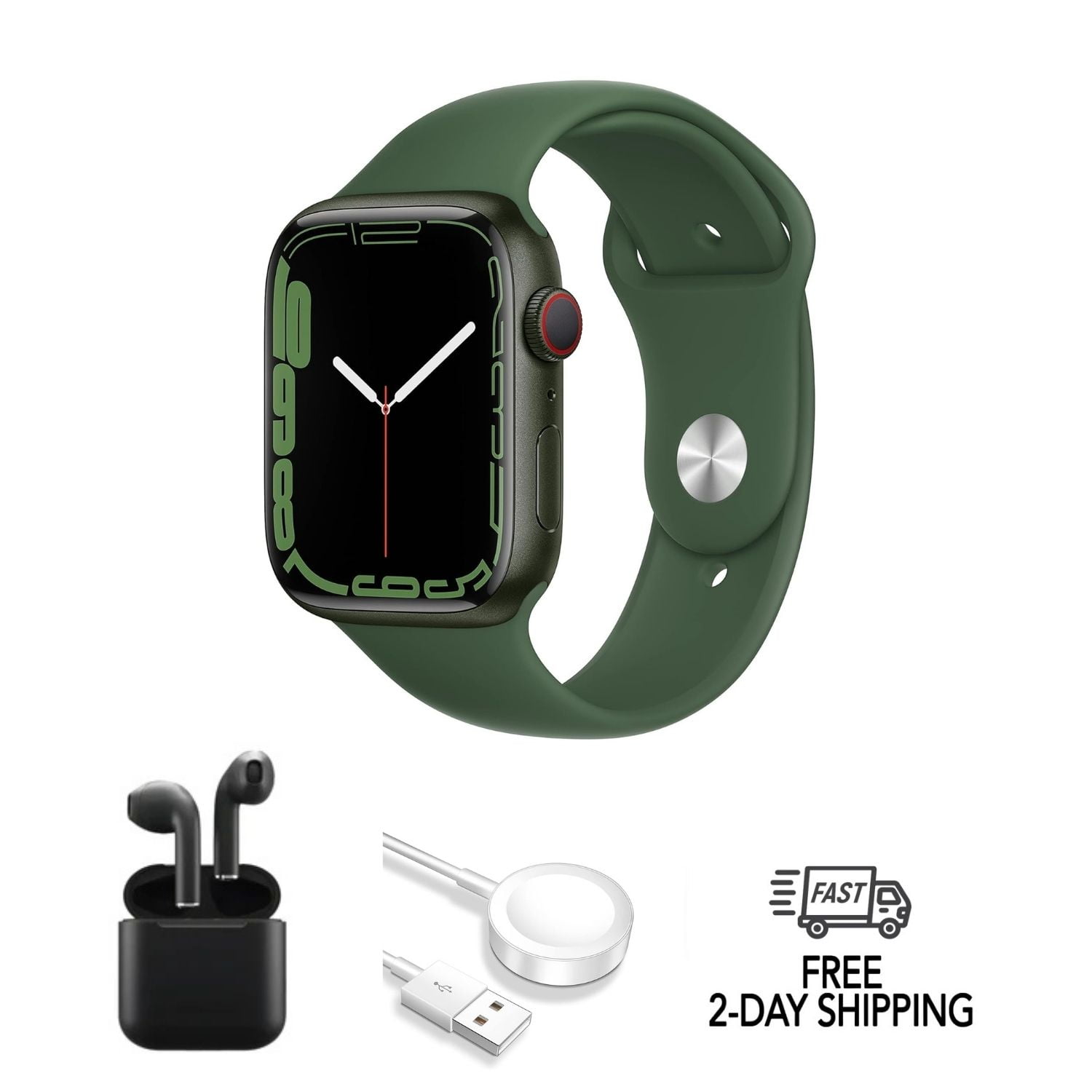 Pre-Owned Apple Watch Series 7 Aluminum 41mm A2473 (GPS Only, No
