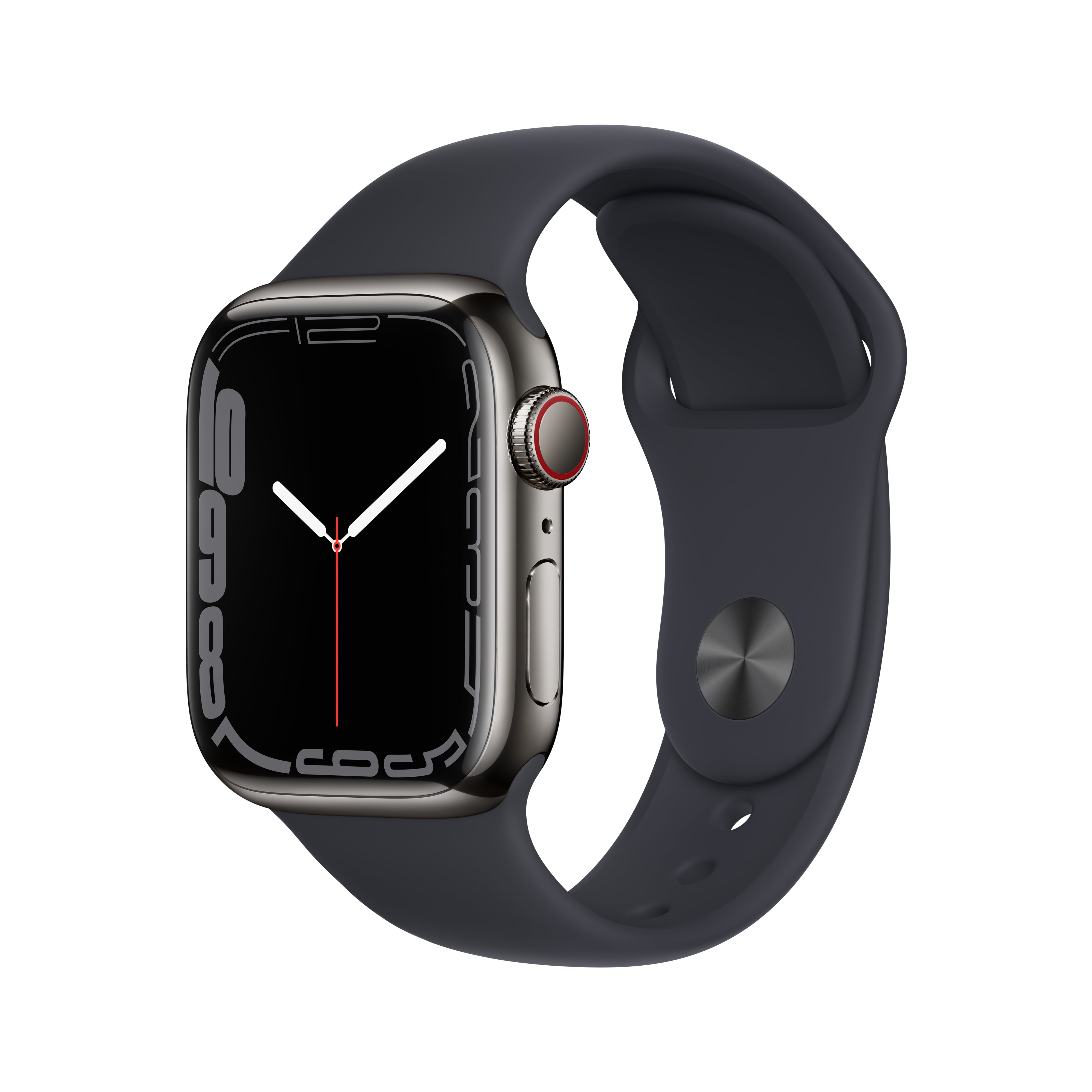 Apple Watch Series 7 GPS + Cellular, 41mm Graphite Stainless 